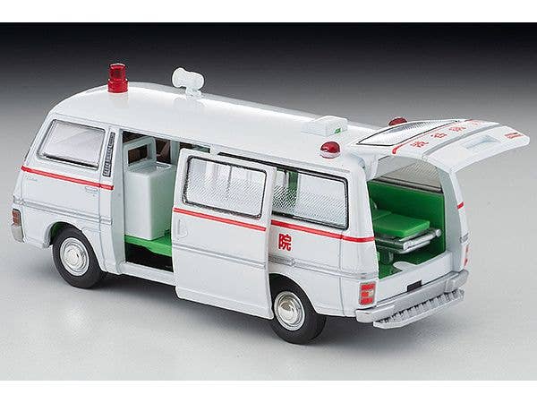 Tomica Limited Vintage NEO 1/64 LV-N Daitokai 01 Nissan Caravan Ambulance Shibuya Hospital | 4543736327929