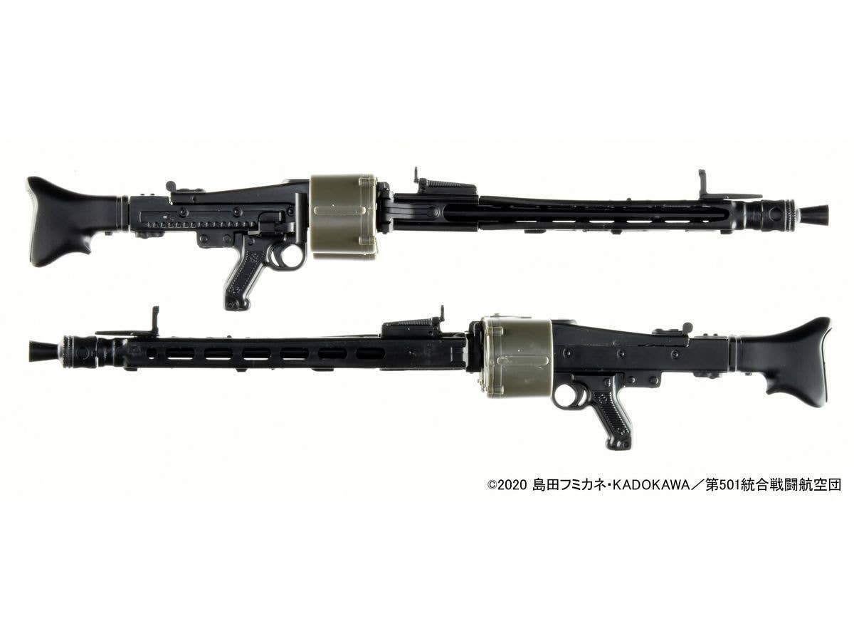 TomyTec Little Armory 1/12 LASW02 Strike Witches RtB MG42S Twin Pack | 4543736328858