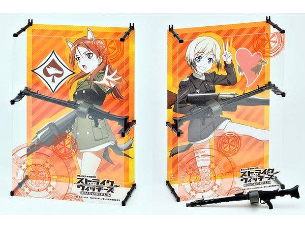 TomyTec Little Armory 1/12 LASW02 Strike Witches RtB MG42S Twin Pack | 4543736328858