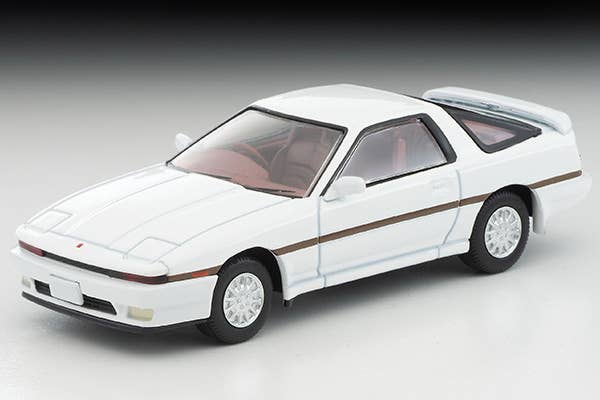 Tomica Limited Vintage 1/64 LV-N106E Toyota Supra 3.0GT Turbo White 1986 | 4543736329329