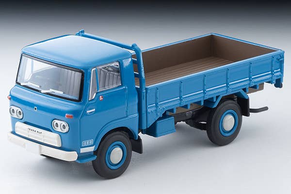 Tomica Limited Vintage 1/64 LV-191B Isuzu Elf High-Floor Loading Platform Blue 1966 | 4543736329411