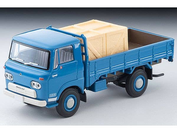 Tomica Limited Vintage 1/64 LV-191B Isuzu Elf High-Floor Loading Platform Blue 1966 | 4543736329411