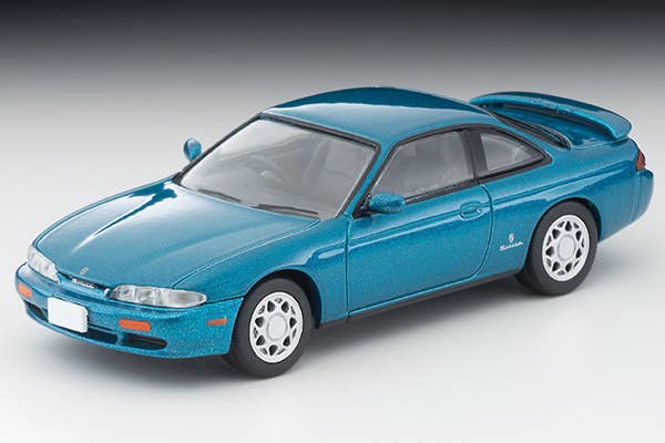 Tomica Limited Vintage NEO 1/64 LV-N313b SILVIA Q's Type S 1994 Blue-green | 4543736329442