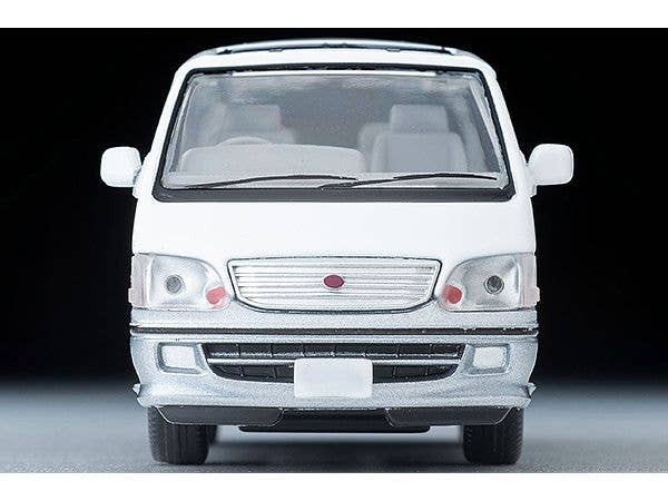 Tomica Limited Vintage NEO 1/64 LV-N216d HiAce Super Custom G White and Silver 2001 | 4543736330790