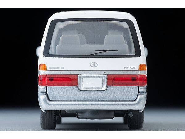 Tomica Limited Vintage NEO 1/64 LV-N216d HiAce Super Custom G White and Silver 2001 | 4543736330790