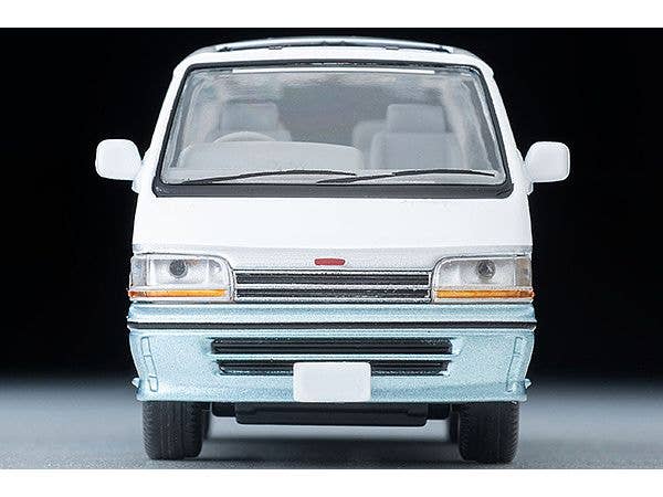 Tomica Limited Vintage NEO 1/64 LV-N208d HiAce Super Custom White and Sky Blue in 90s | 4543736330806