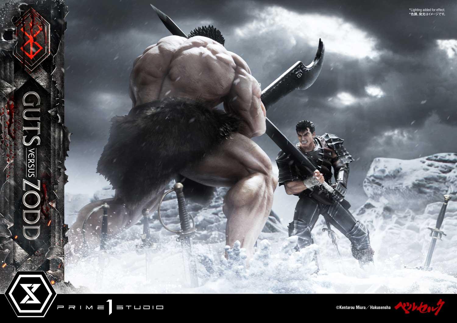 Ultimate Diorama Masterline Berserk Guts versus Zodd Deluxe Version