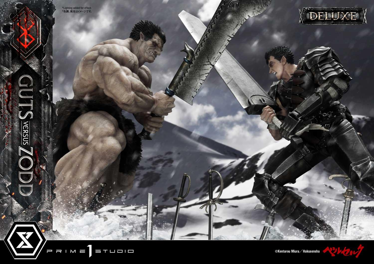 Ultimate Diorama Masterline Berserk Guts versus Zodd Deluxe Version