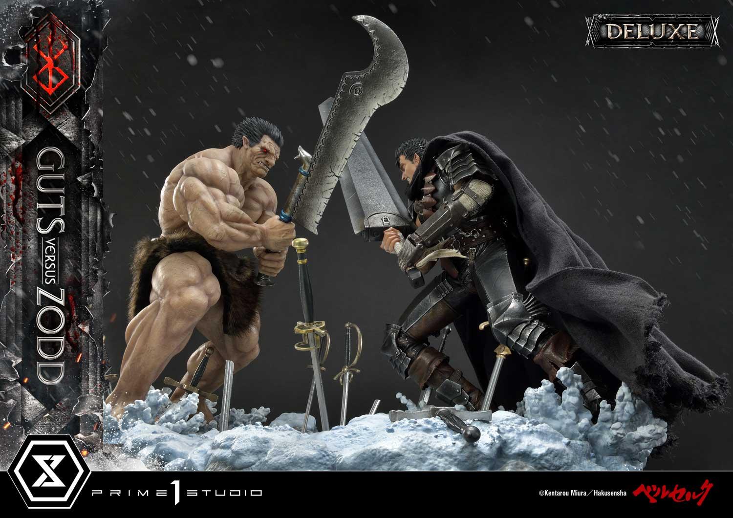 Ultimate Diorama Masterline Berserk Guts versus Zodd Deluxe Version