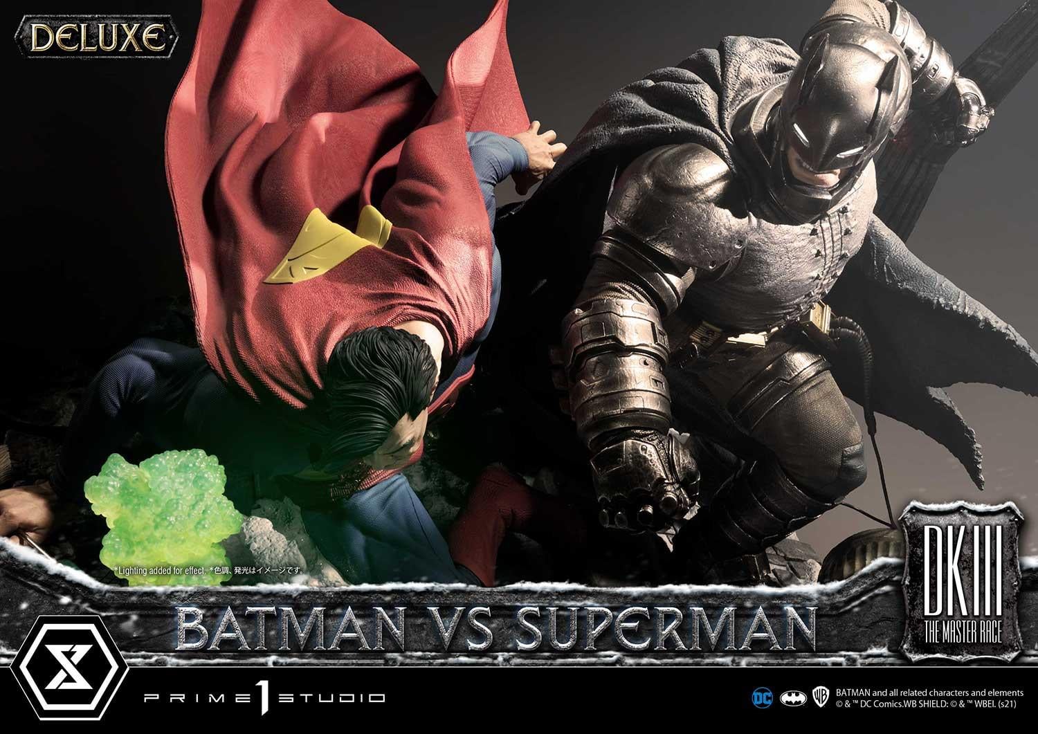 Ultimate Diorama Masterline Batman:The Dark Knight Returns (Comics) Batman versus Superman DX Bonus Version