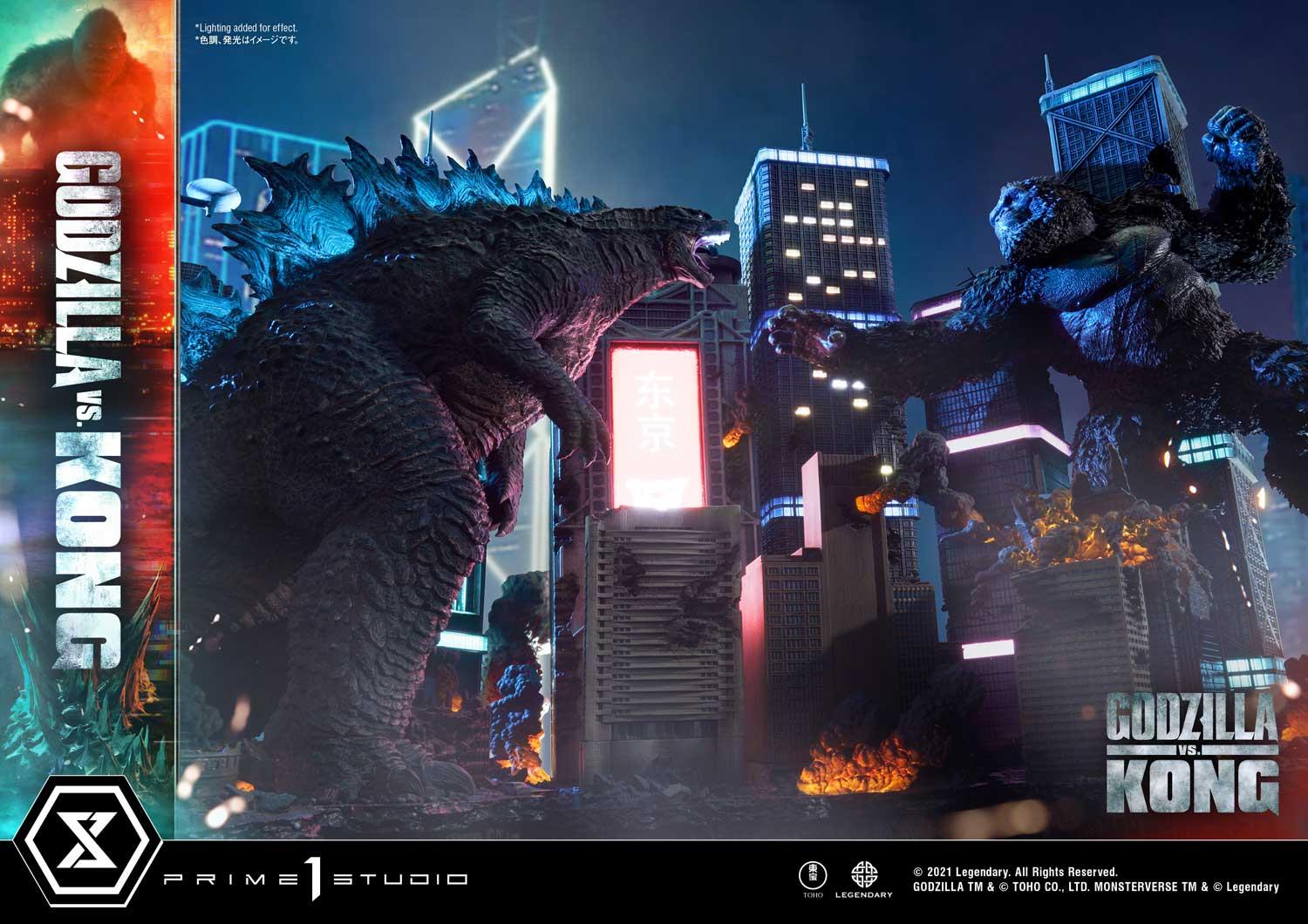 Ultimate Diorama Masterline Godzilla vs Kong (Film) Godzilla VS Kong Final Battle