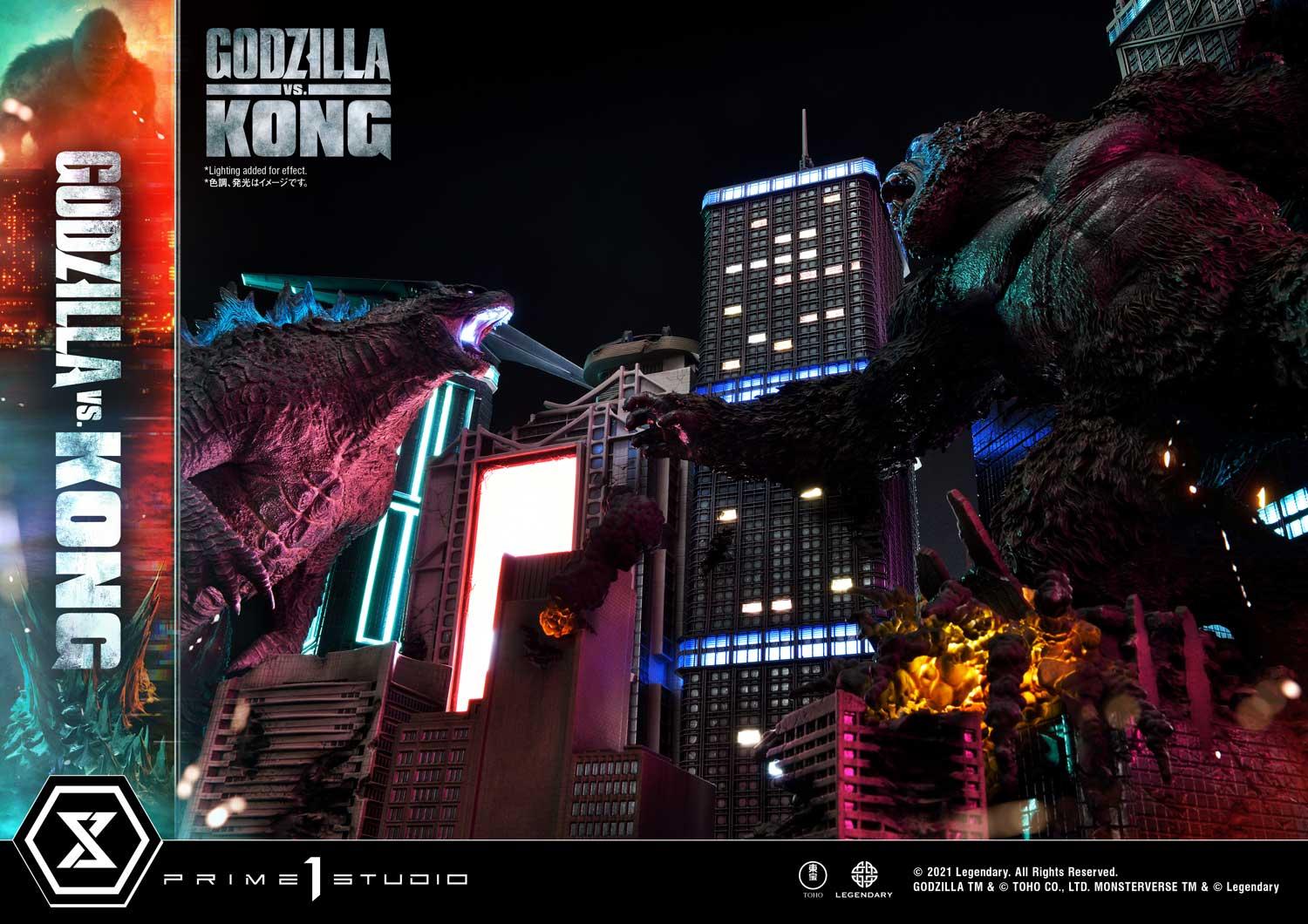 Ultimate Diorama Masterline Godzilla vs Kong (Film) Godzilla VS Kong Final Battle