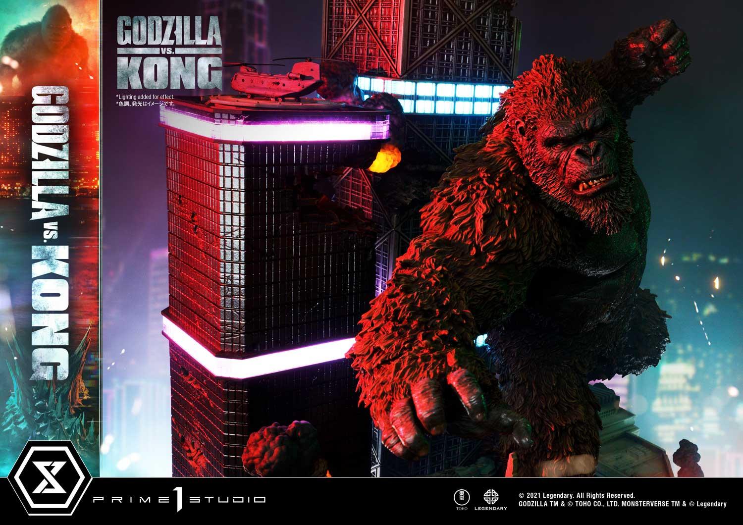Ultimate Diorama Masterline Godzilla vs Kong (Film) Godzilla VS Kong Final Battle