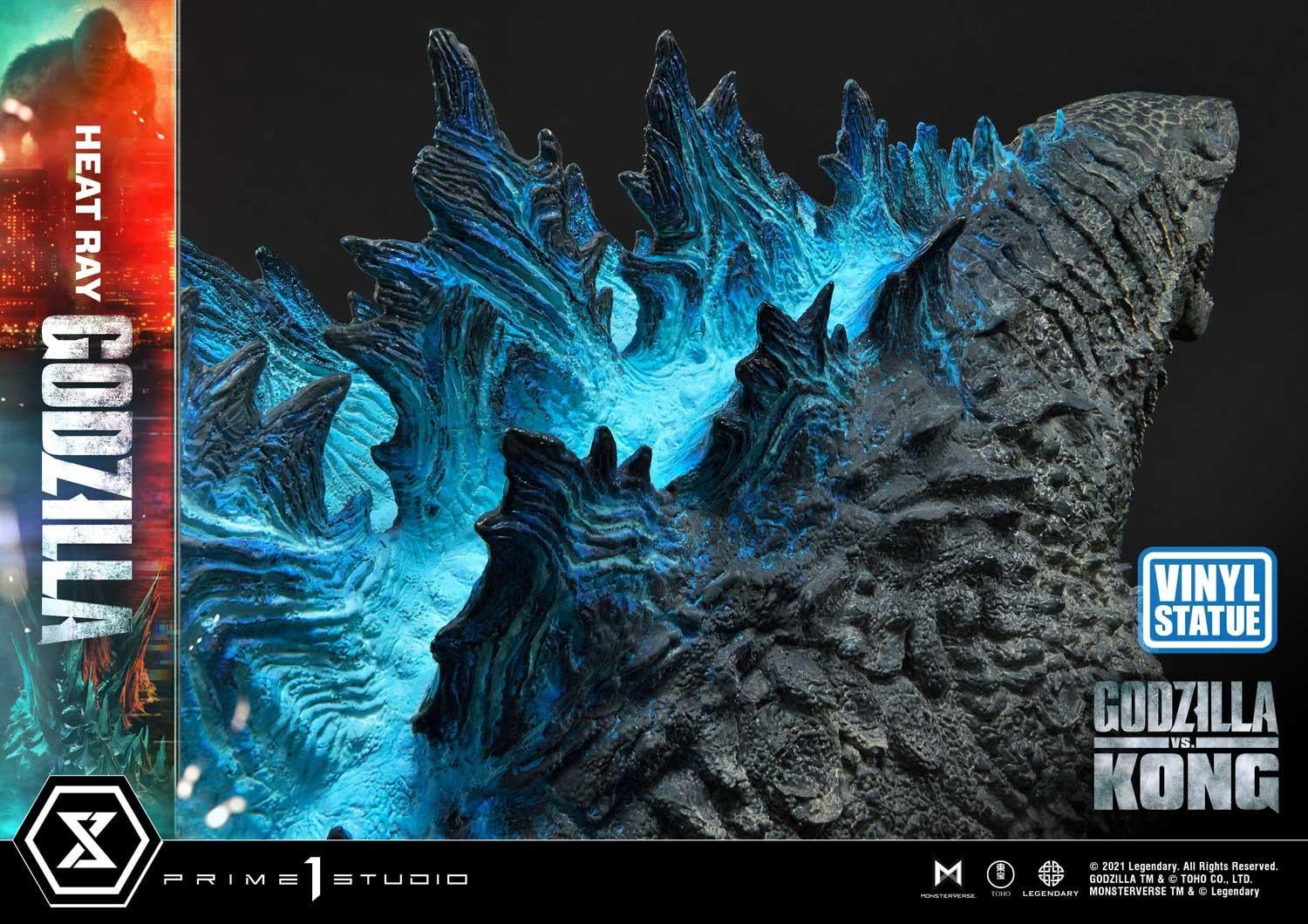 Ultimate Diorama Masterline Godzilla vs Kong (Film) Heat Ray Godzilla Vinyl Statue