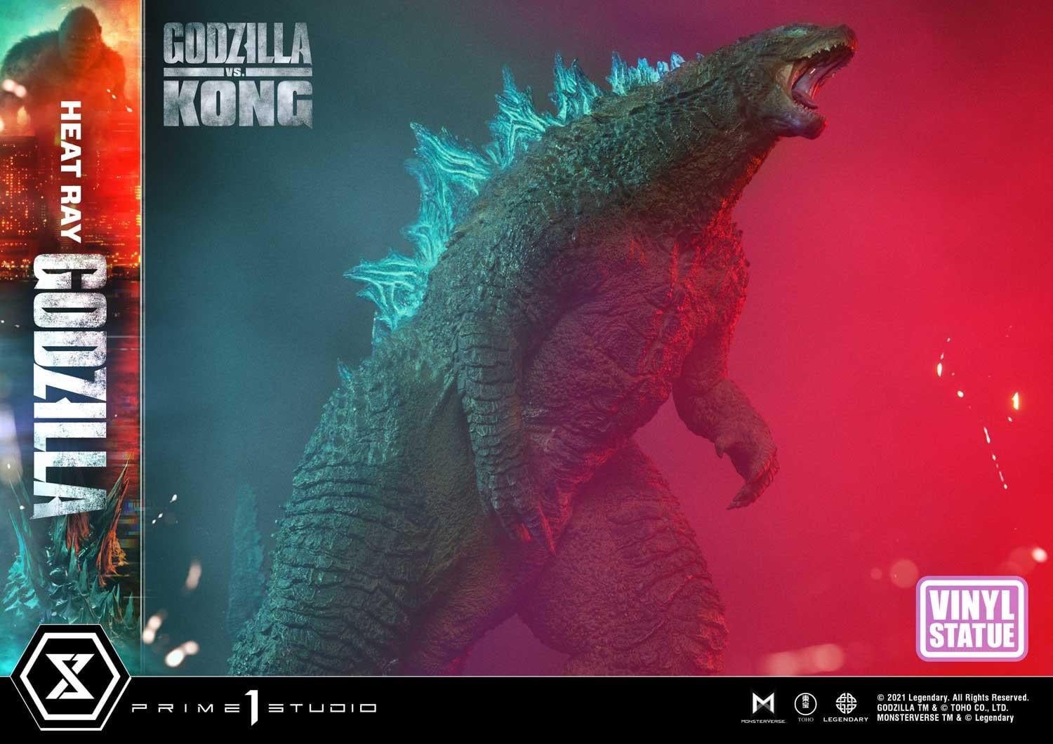 Ultimate Diorama Masterline Godzilla vs Kong (Film) Heat Ray Godzilla Vinyl Statue