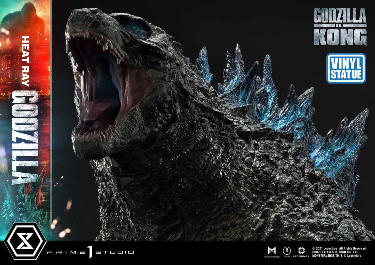 Ultimate Diorama Masterline Godzilla vs Kong (Film) Heat Ray Godzilla Vinyl Statue