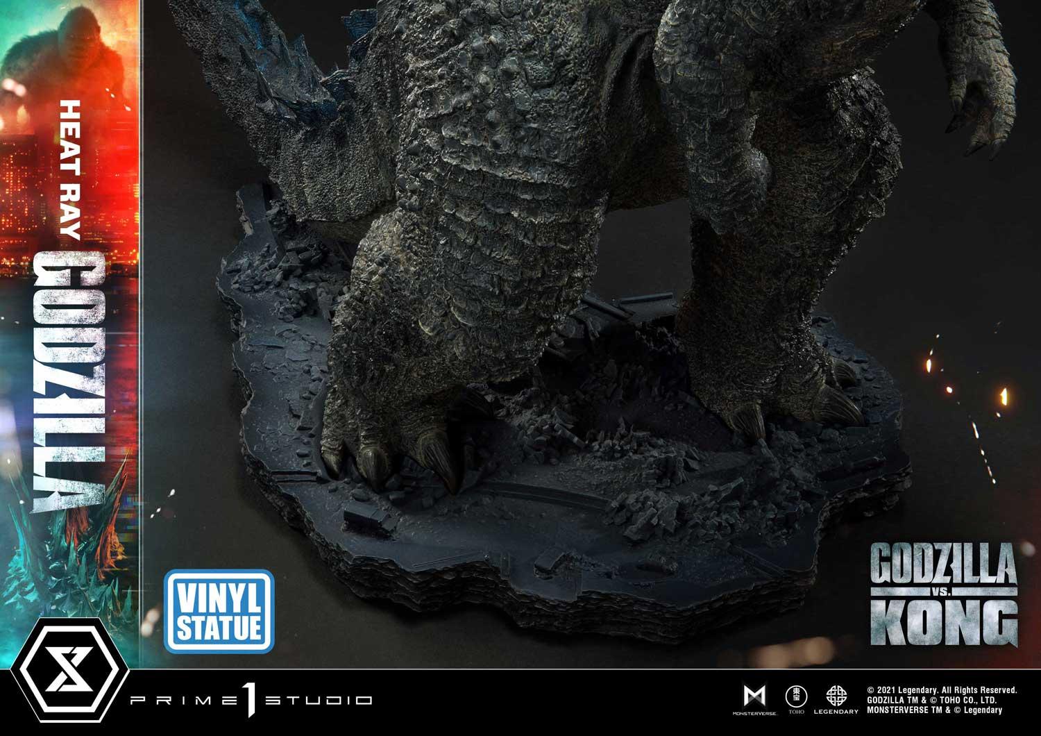 Ultimate Diorama Masterline Godzilla vs Kong (Film) Heat Ray Godzilla Vinyl Statue