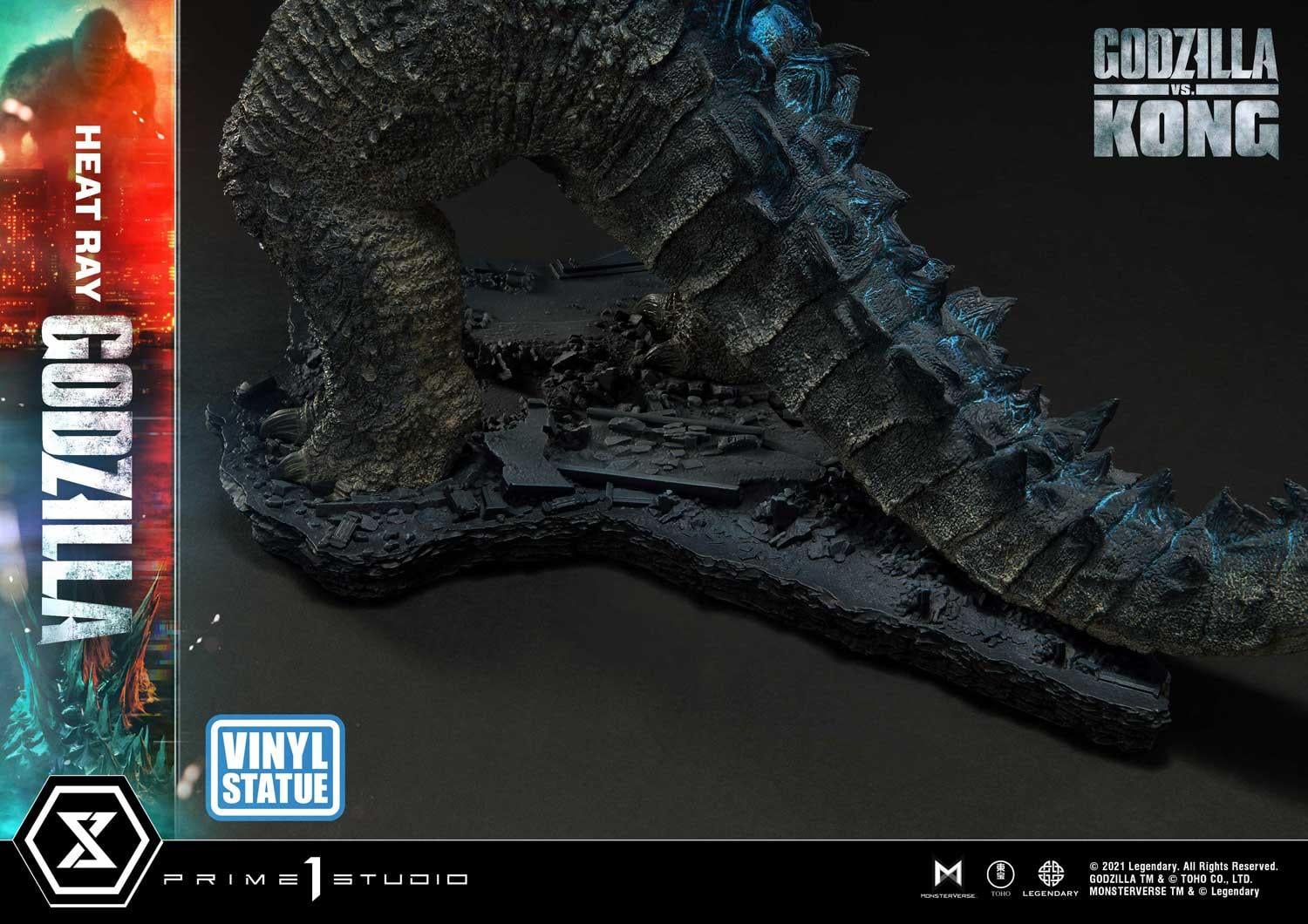 Ultimate Diorama Masterline Godzilla vs Kong (Film) Heat Ray Godzilla Vinyl Statue