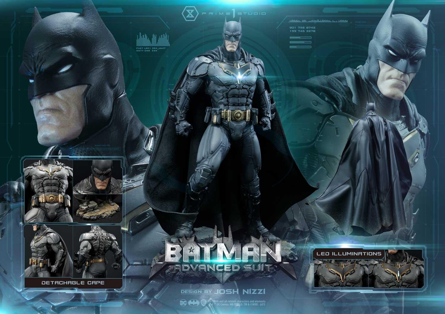 Ultimate Museum Masterline Justice League (Comics) Batman Advanced Suit (Design By Josh Nizzi)