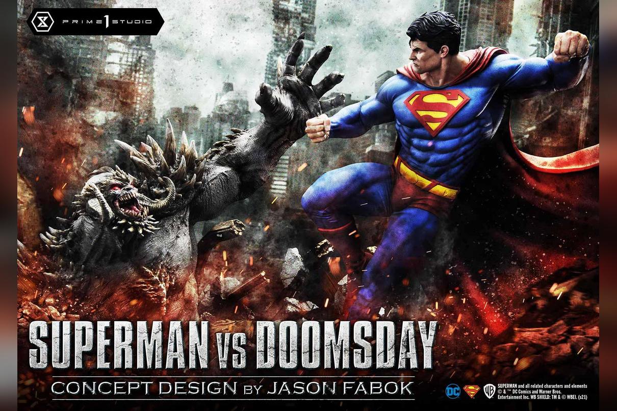 Ultimate Museum Masterline Superman (Comics) Superman VS Doomsday (Concept By Jason Fabok)