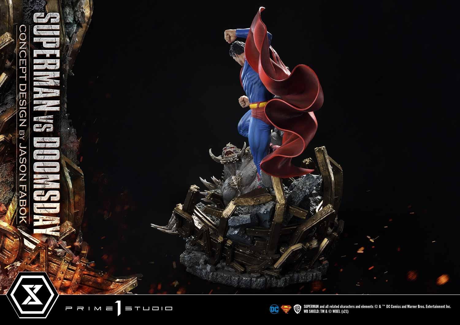 Ultimate Museum Masterline Superman (Comics) Superman VS Doomsday (Concept By Jason Fabok)