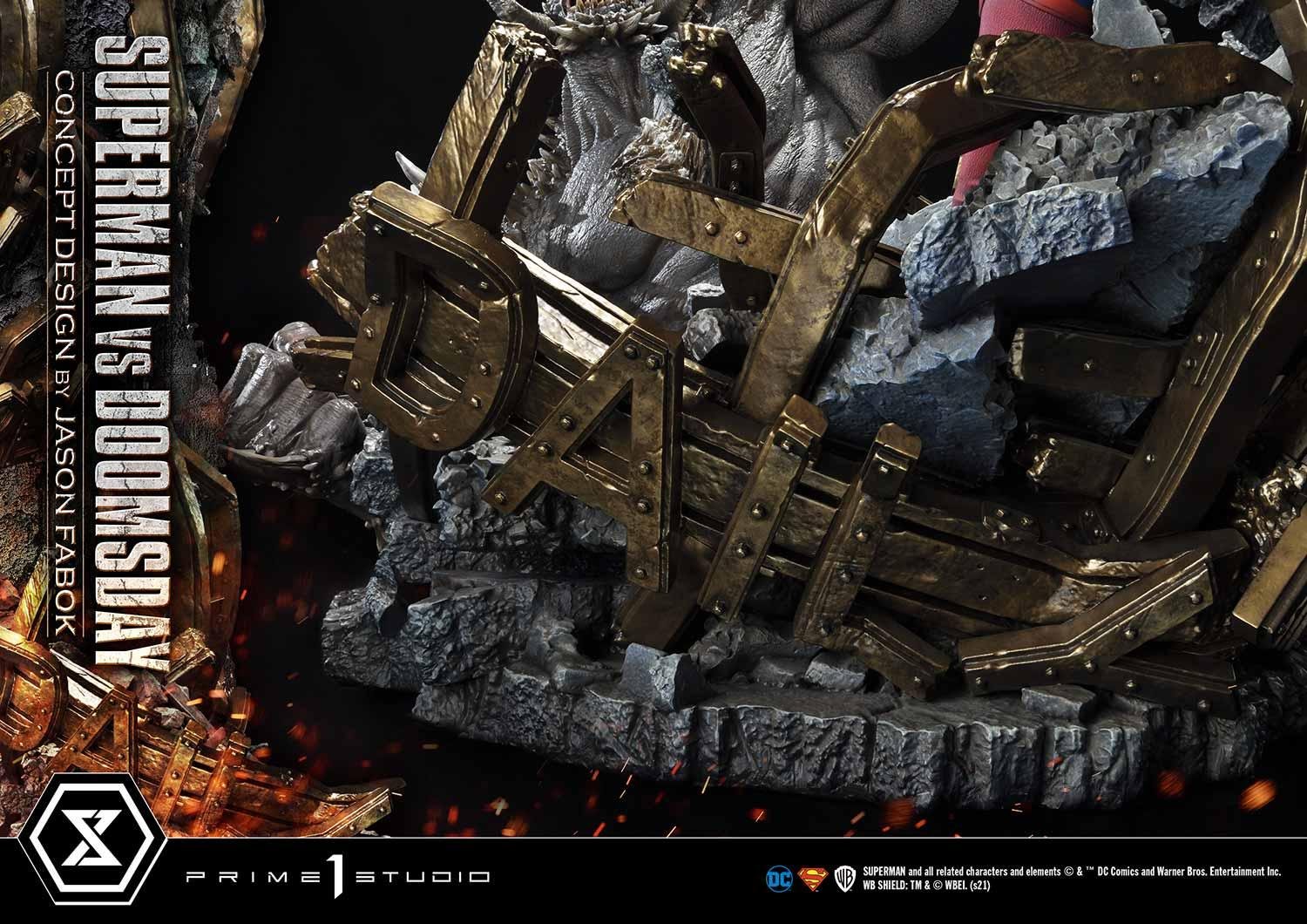 Ultimate Museum Masterline Superman (Comics) Superman VS Doomsday (Concept By Jason Fabok)