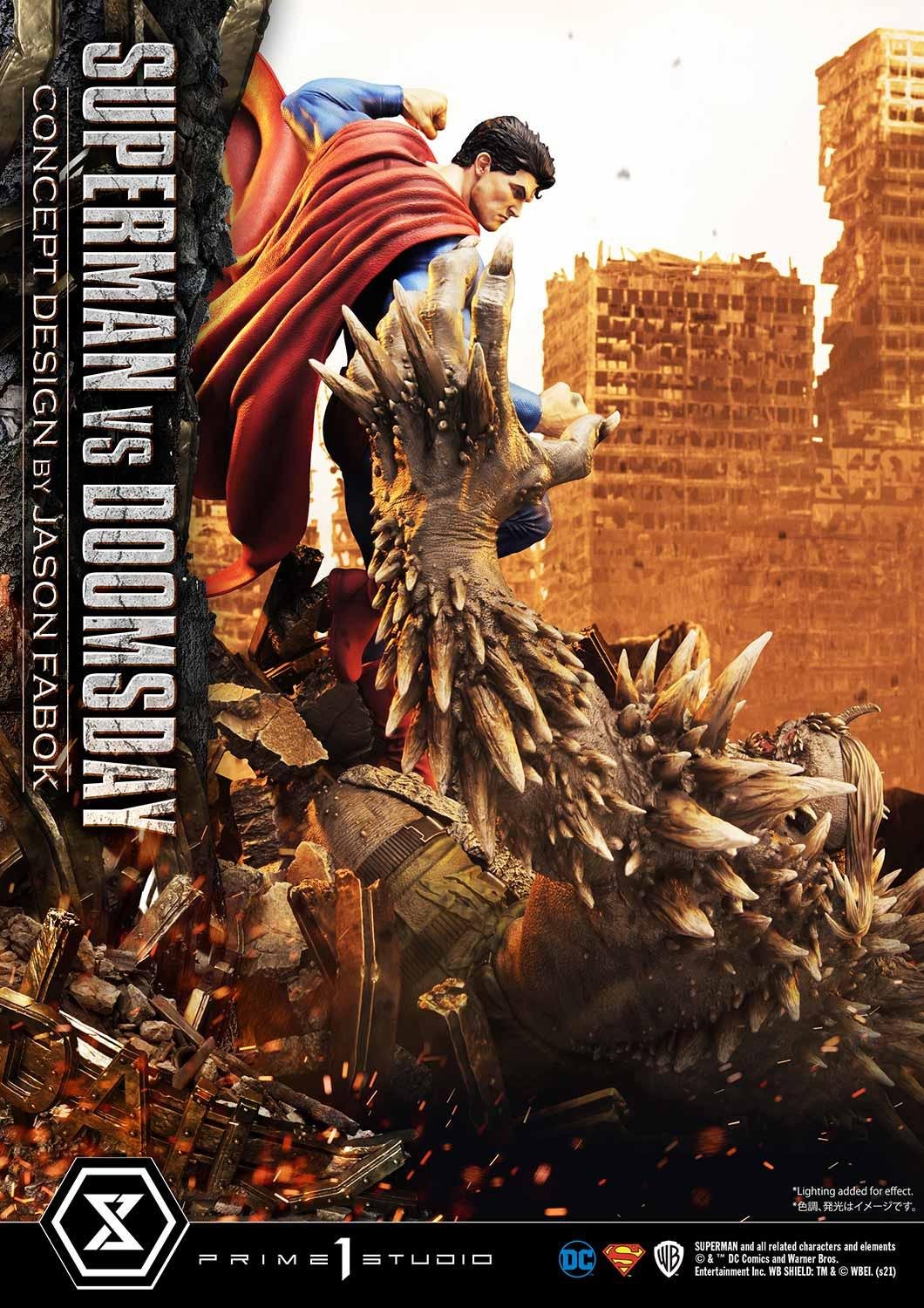 Ultimate Museum Masterline Superman (Comics) Superman VS Doomsday (Concept By Jason Fabok)
