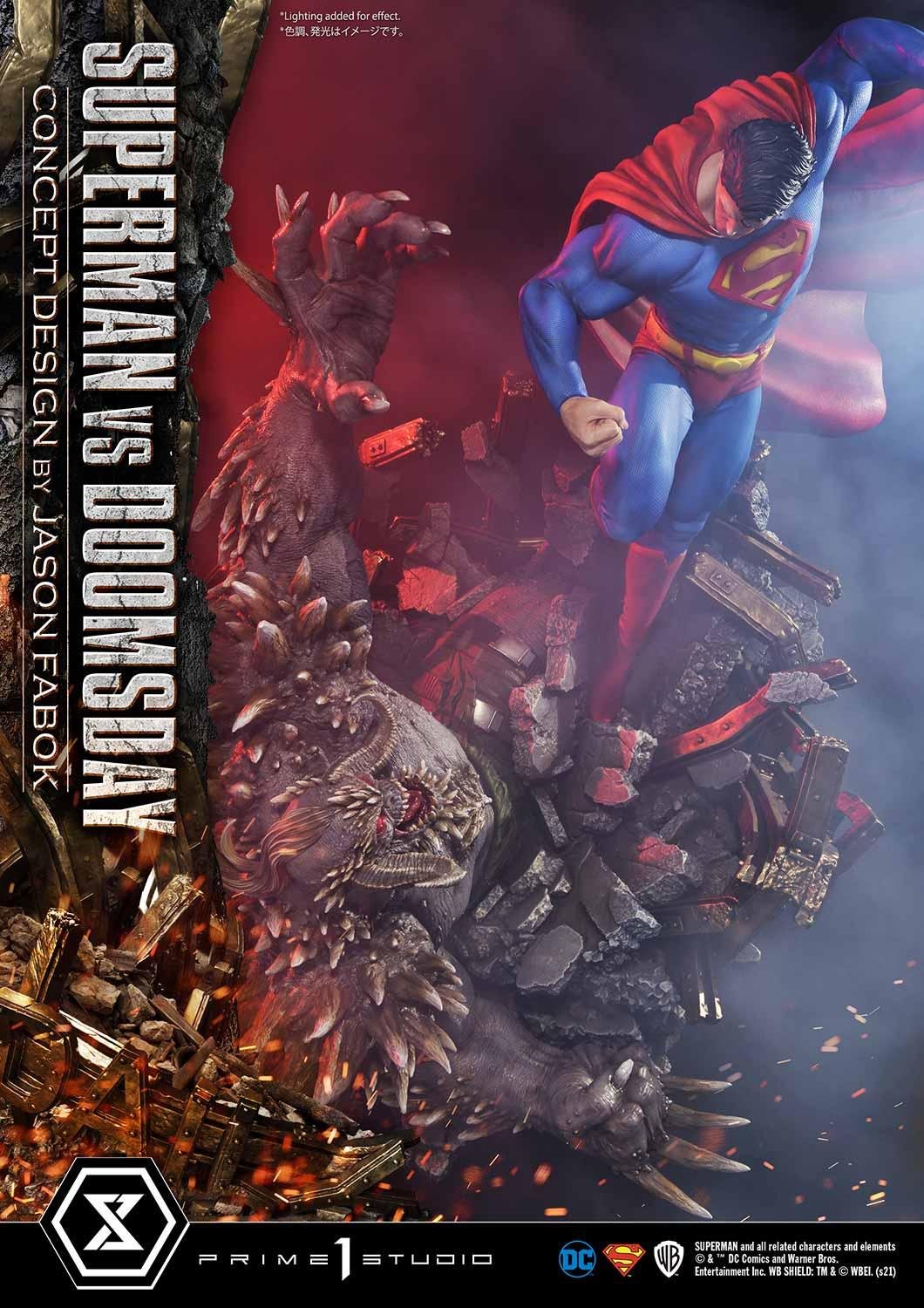 Ultimate Museum Masterline Superman (Comics) Superman VS Doomsday (Concept By Jason Fabok)