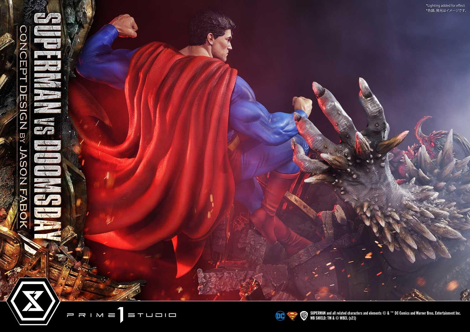 Ultimate Museum Masterline Superman (Comics) Superman VS Doomsday (Concept By Jason Fabok)