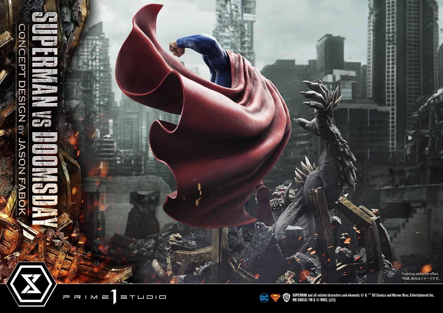 Ultimate Museum Masterline Superman (Comics) Superman VS Doomsday (Concept By Jason Fabok)