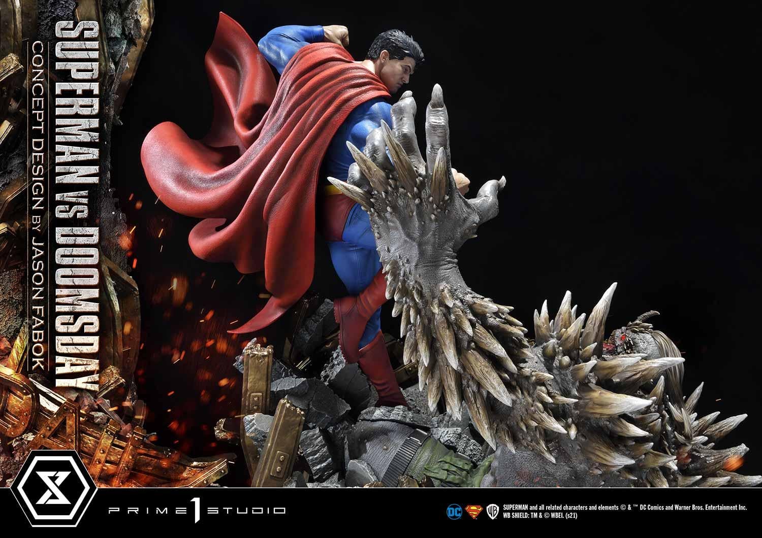 Ultimate Museum Masterline Superman (Comics) Superman VS Doomsday (Concept By Jason Fabok)