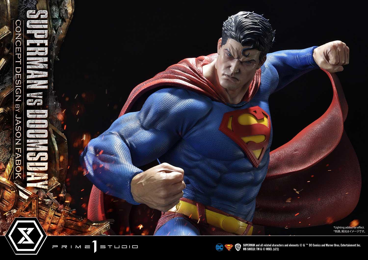 Ultimate Museum Masterline Superman (Comics) Superman VS Doomsday (Concept By Jason Fabok)