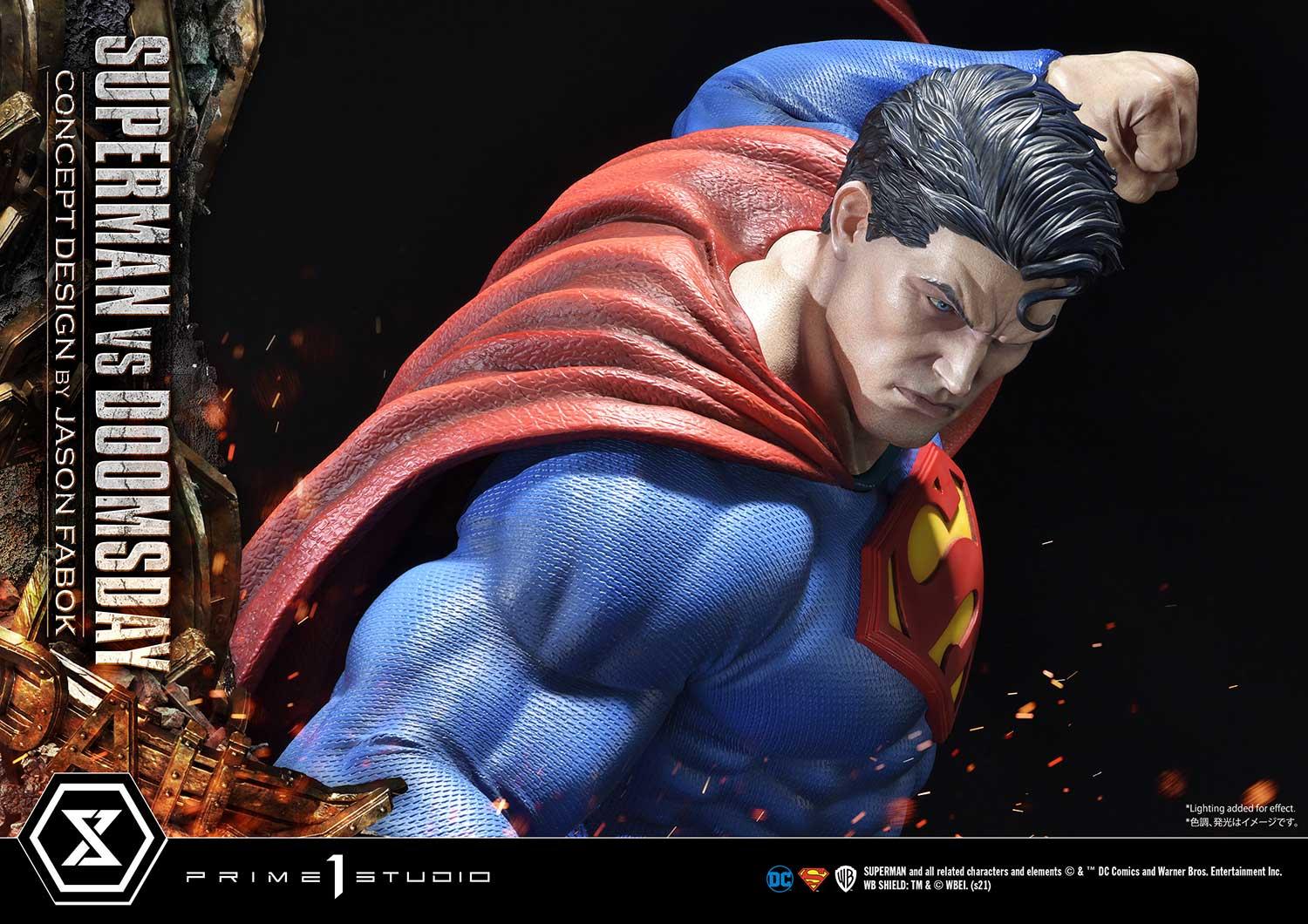 Ultimate Museum Masterline Superman (Comics) Superman VS Doomsday (Concept By Jason Fabok)