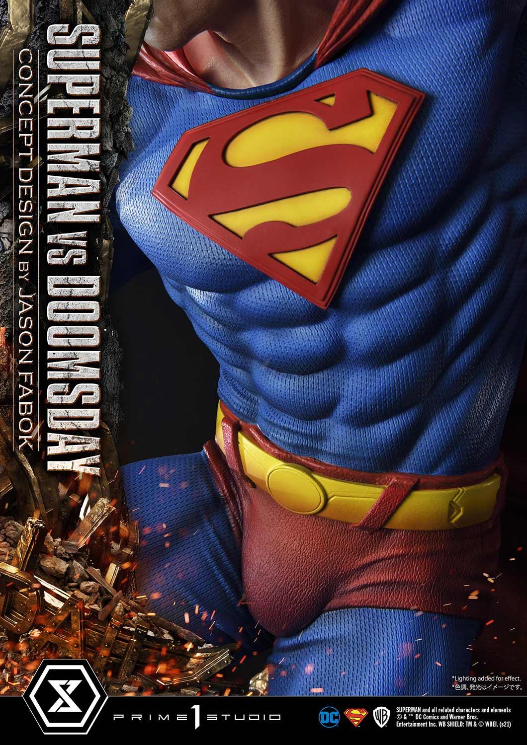 Ultimate Museum Masterline Superman (Comics) Superman VS Doomsday (Concept By Jason Fabok)