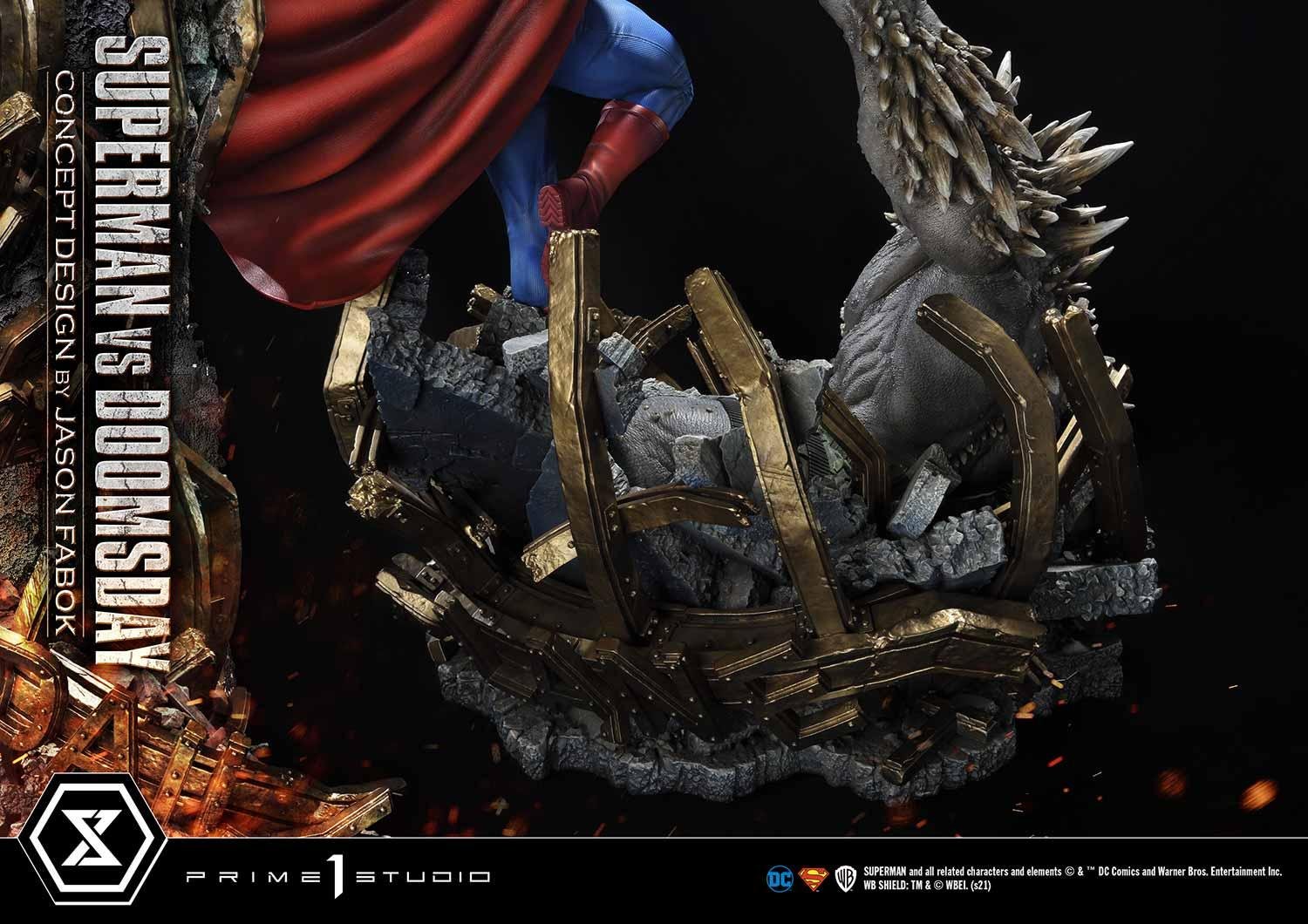 Ultimate Museum Masterline Superman (Comics) Superman VS Doomsday (Concept By Jason Fabok)