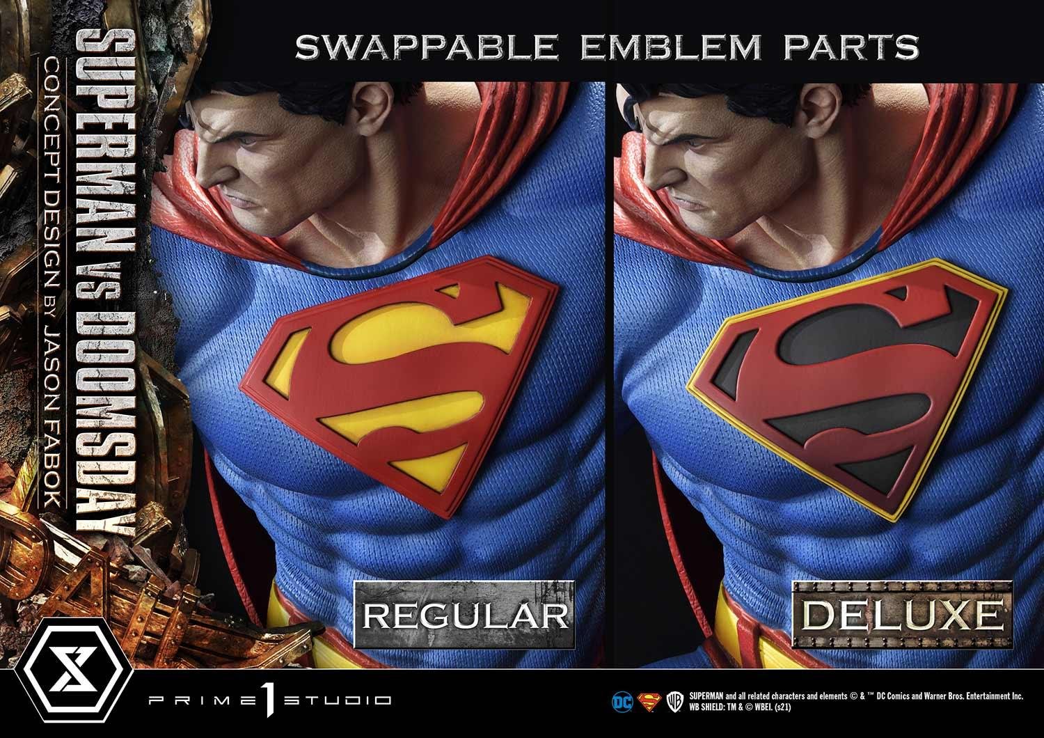 Ultimate Museum Masterline Superman (Comics) Superman VS Doomsday (Concept By Jason Fabok) Deluxe Version