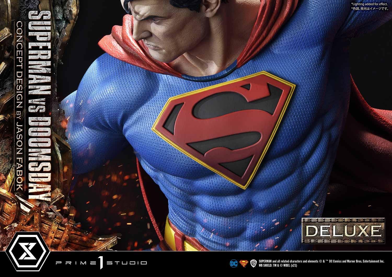 Ultimate Museum Masterline Superman (Comics) Superman VS Doomsday (Concept By Jason Fabok) DX Bonus Version
