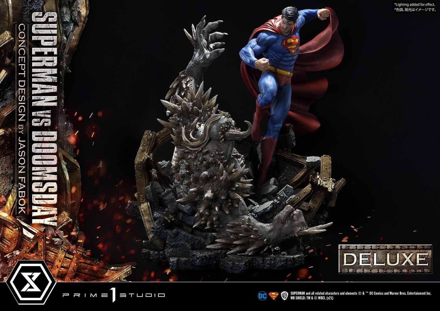 Ultimate Museum Masterline Superman (Comics) Superman VS Doomsday (Concept By Jason Fabok) DX Bonus Version