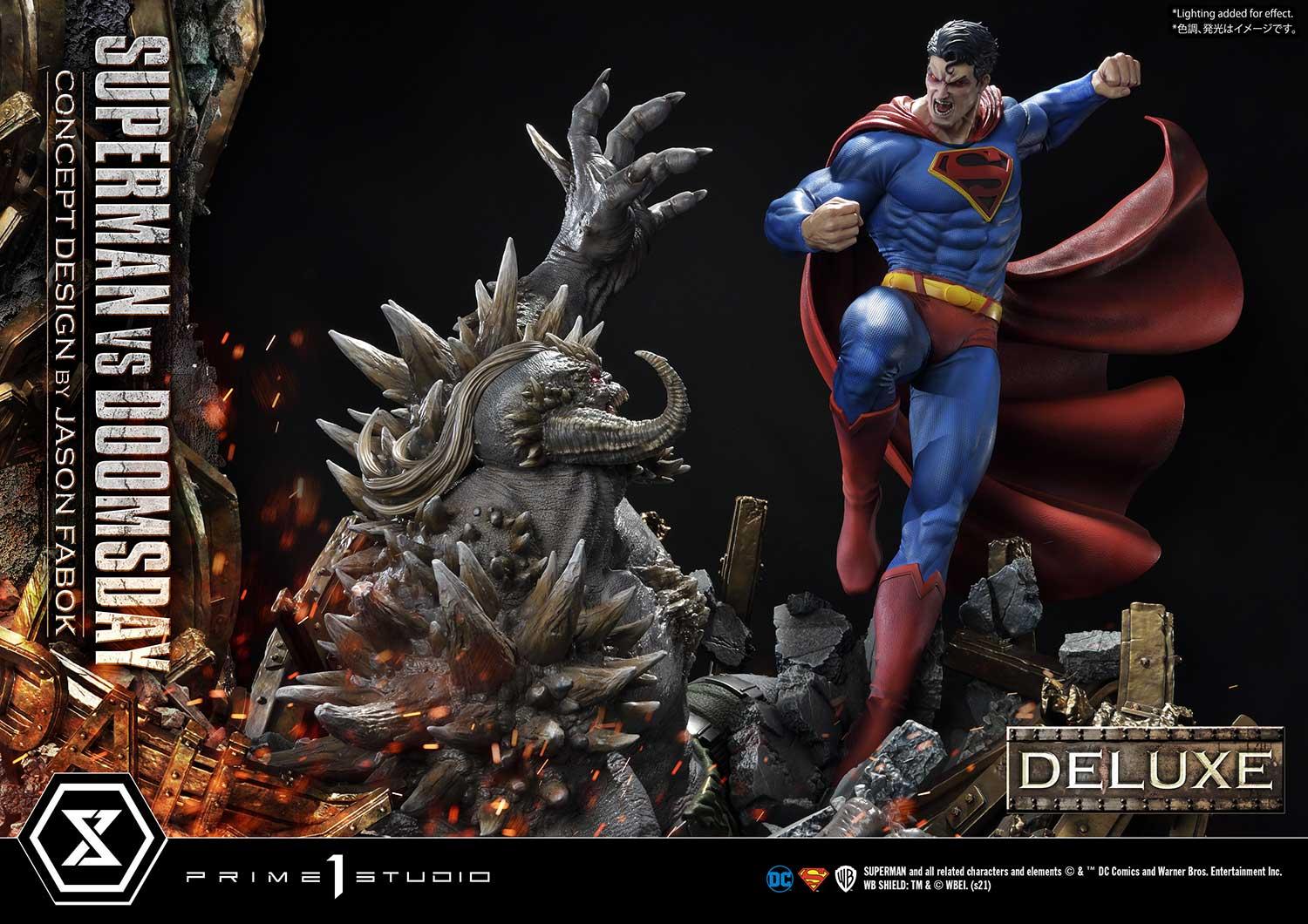 Ultimate Museum Masterline Superman (Comics) Superman VS Doomsday (Concept By Jason Fabok) DX Bonus Version