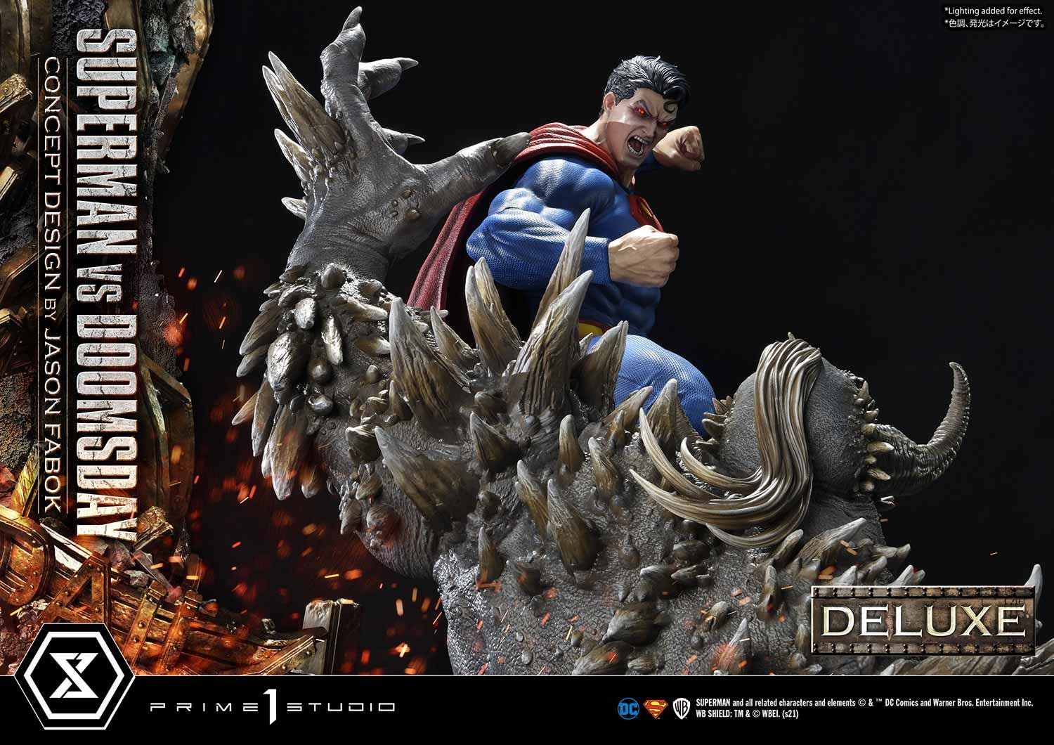 Ultimate Museum Masterline Superman (Comics) Superman VS Doomsday (Concept By Jason Fabok) Deluxe Version