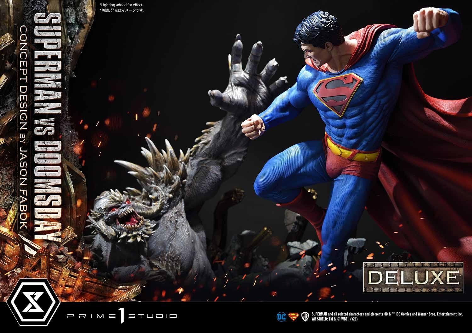 Ultimate Museum Masterline Superman (Comics) Superman VS Doomsday (Concept By Jason Fabok) Deluxe Version