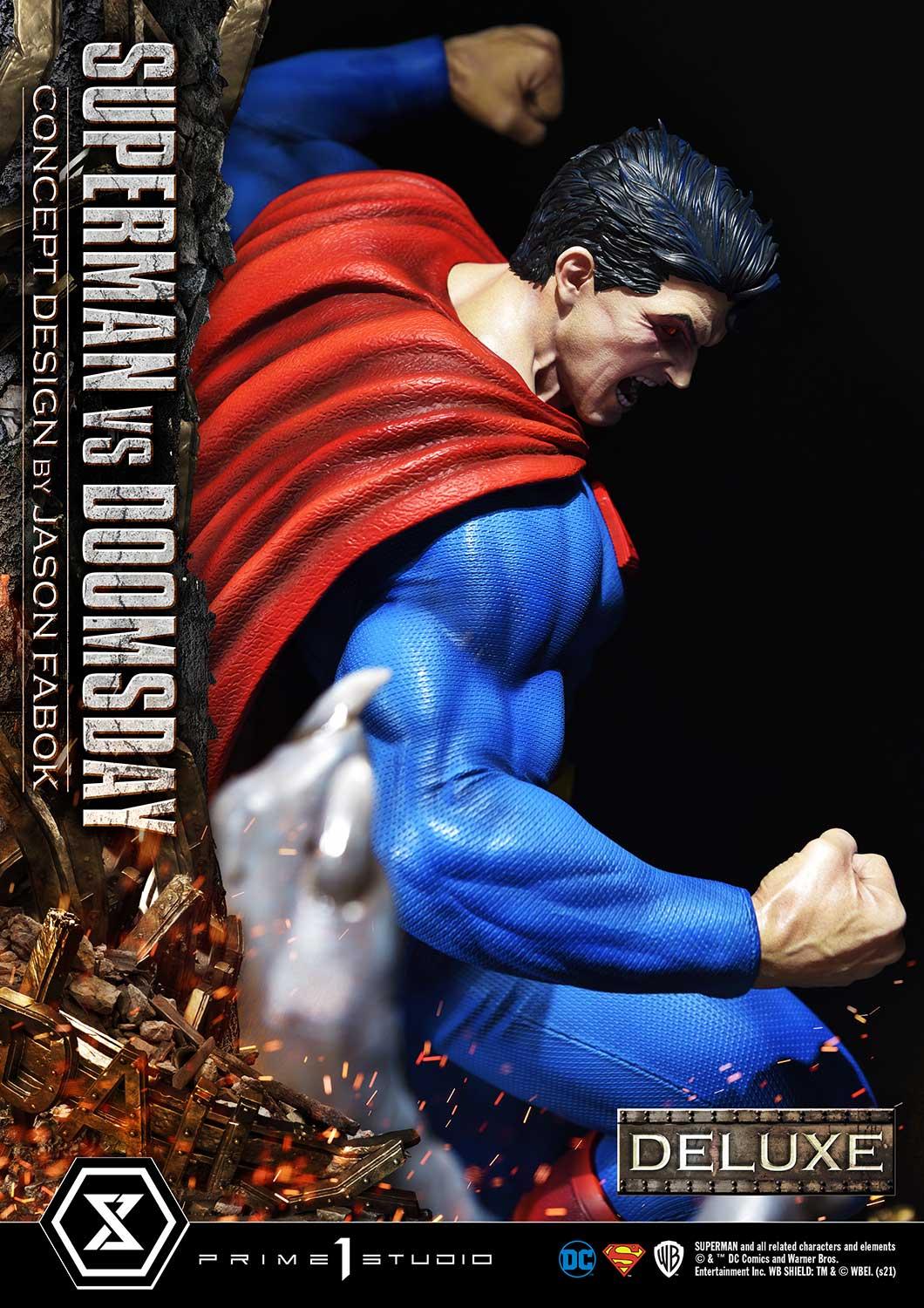 Ultimate Museum Masterline Superman (Comics) Superman VS Doomsday (Concept By Jason Fabok) DX Bonus Version