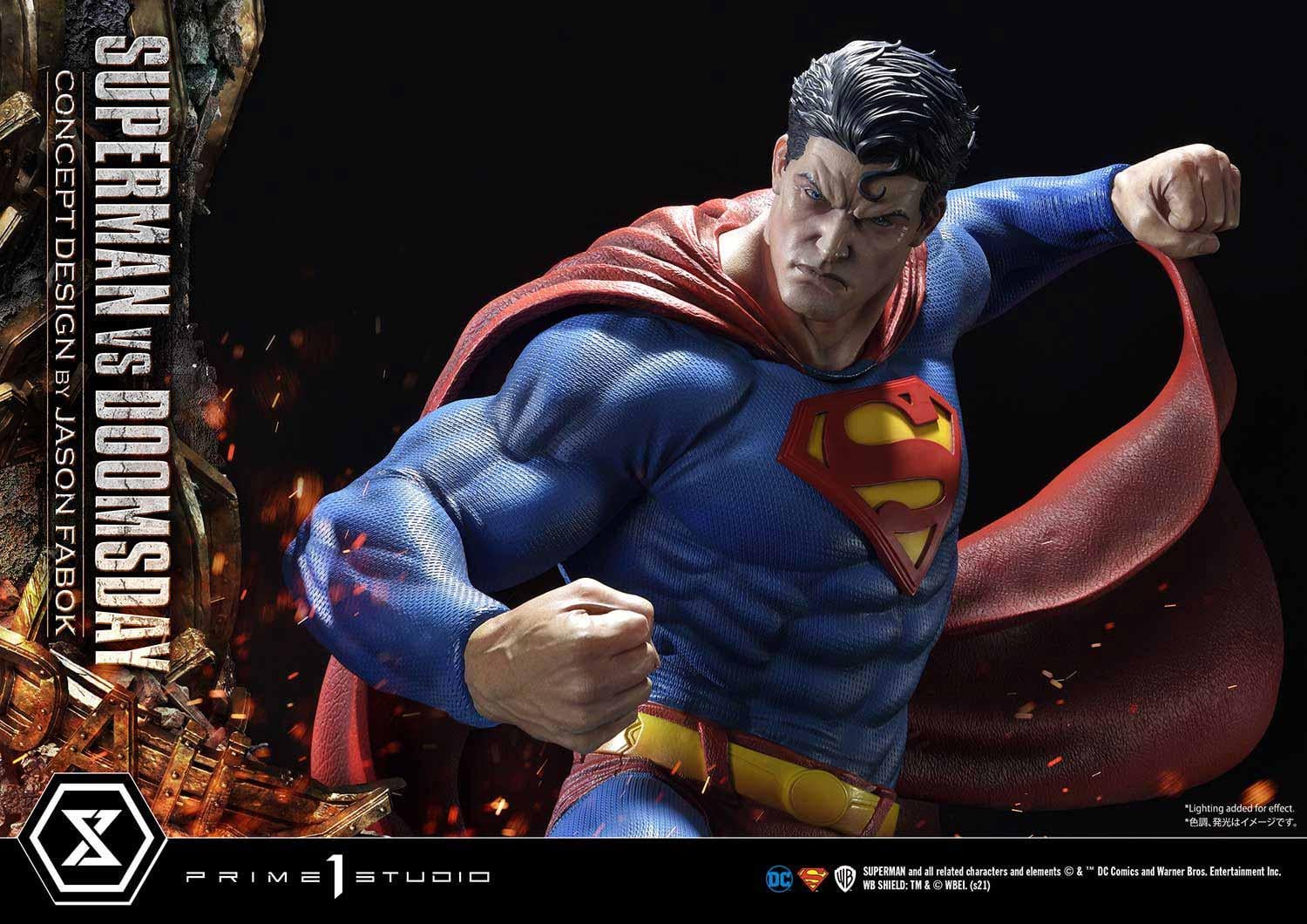 Ultimate Museum Masterline Superman (Comics) Superman VS Doomsday (Concept By Jason Fabok) DX Bonus Version