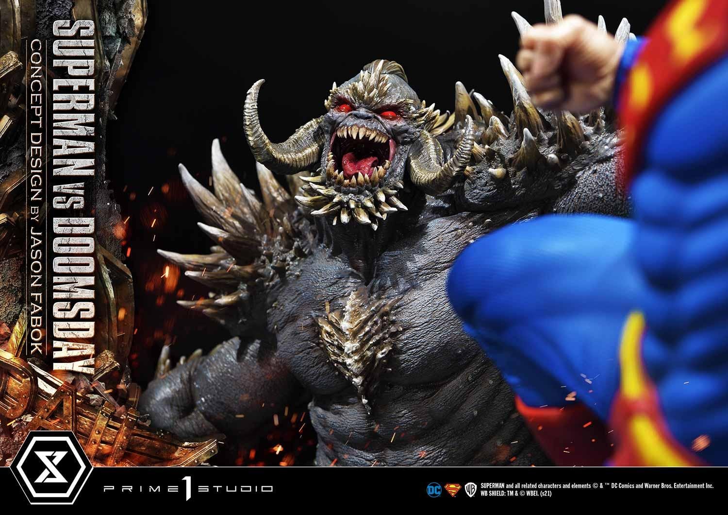 Ultimate Museum Masterline Superman (Comics) Superman VS Doomsday (Concept By Jason Fabok) DX Bonus Version