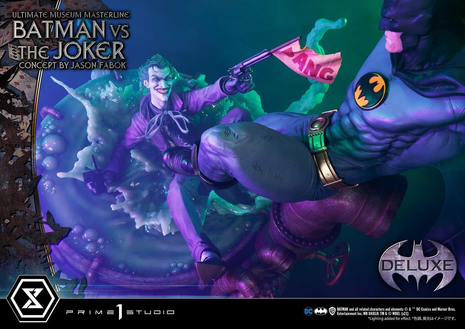 Ultimate Museum Masterline Batman (Comics) Batman Versus The Joker (Concept By Jason Fabok) DX Bonus Version