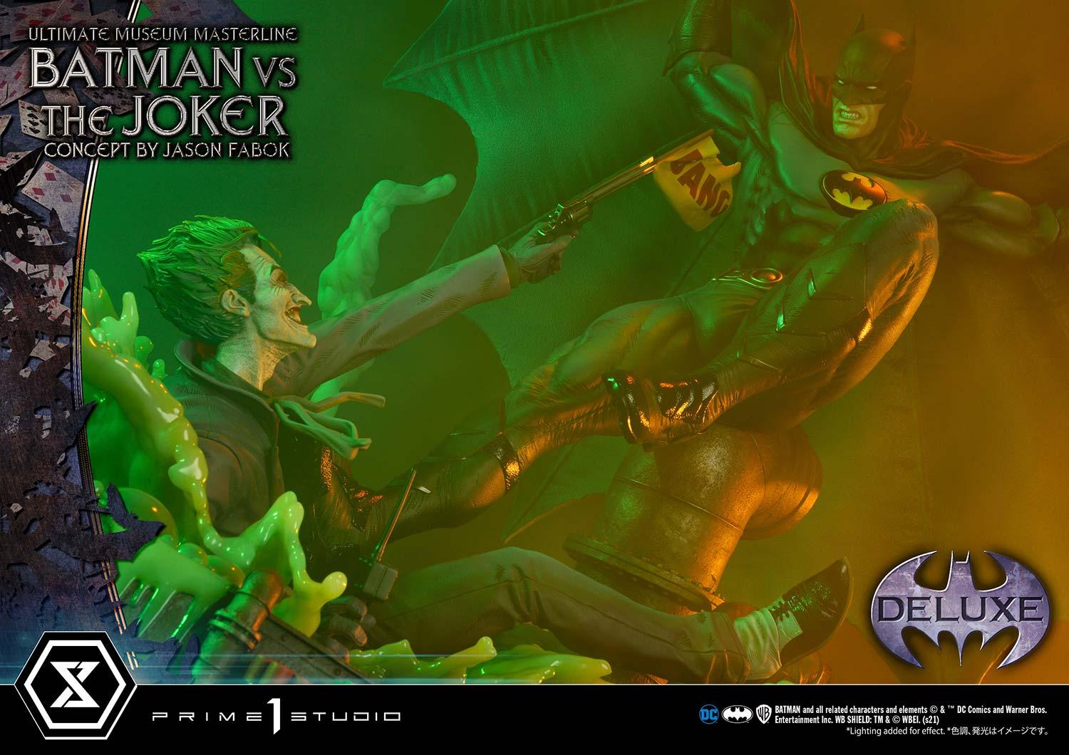 Ultimate Museum Masterline Batman (Comics) Batman Versus The Joker (Concept By Jason Fabok) DX Bonus Version