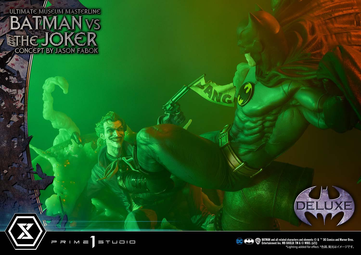 Ultimate Museum Masterline Batman (Comics) Batman Versus The Joker (Concept By Jason Fabok) DX Bonus Version