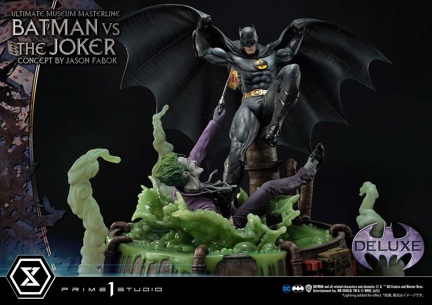 Ultimate Museum Masterline Batman (Comics) Batman Versus The Joker (Concept By Jason Fabok) DX Bonus Version