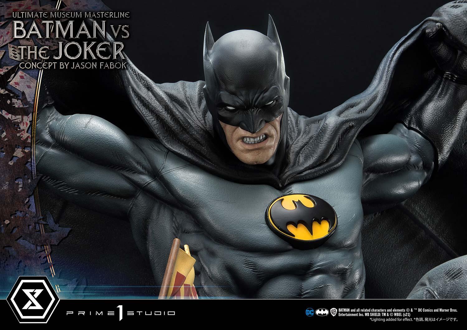 Ultimate Museum Masterline Batman (Comics) Batman Versus The Joker (Concept By Jason Fabok) DX Bonus Version