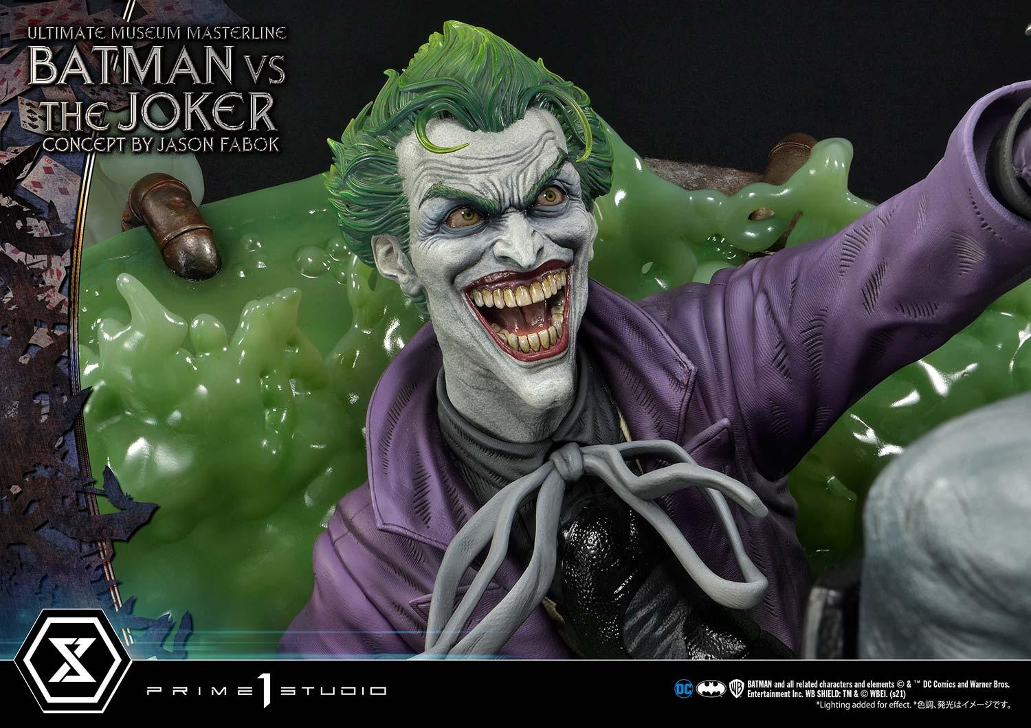 Ultimate Museum Masterline Batman (Comics) Batman Versus The Joker (Concept By Jason Fabok) DX Bonus Version